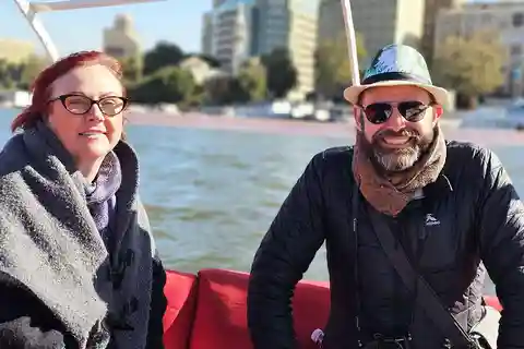 Kairo:Nilometer, Manial-Palast, Stadt der Toten mit Feluke