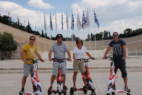 Faits saillants d'Athènes en vélo électrique Trikke