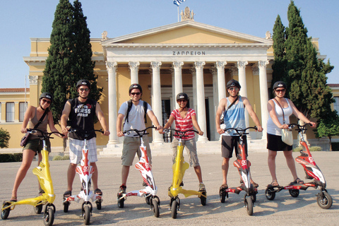 Faits saillants d'Athènes en vélo électrique Trikke