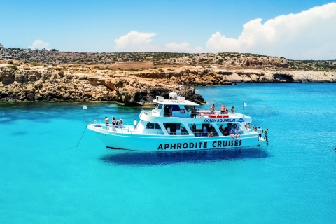 Protaras: malownicza wycieczka łodzią do Cape Greco i Błękitnej Laguny
