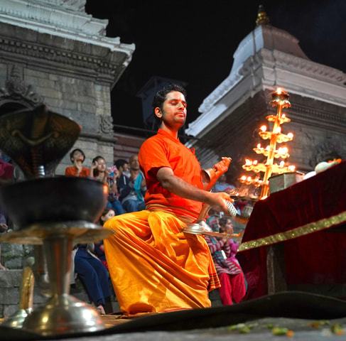 Sacred Pashupatinath: Aarati,Cremation Rites & Boudha Stupa
