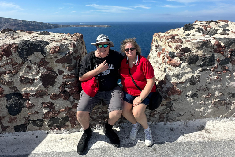 Santorin : visite des temps forts avec Oia et Pyrgos MegaloxoriSantorin : visite des temps forts avec Oia, Pyrgos et Megalochori