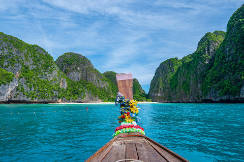 Phi Phi: Full Day by Longtail Boat with Sunset and Plankton