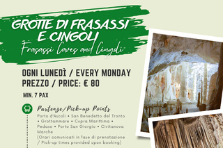 Frasassi Caves: Guided Tour and Bus Transfer to Cingoli