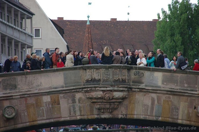 Nuremberg: visite médiévale d'une heure et demieVisite privée en grand groupe