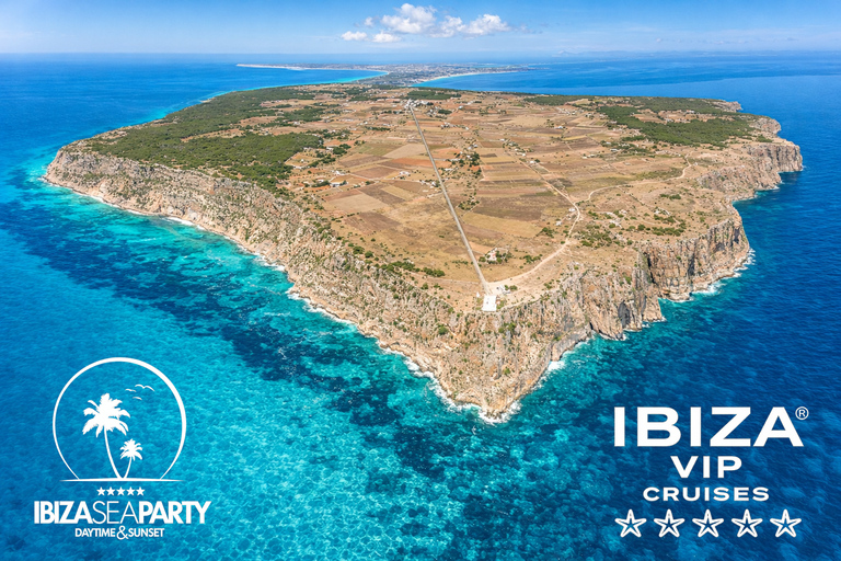 Ibiza: Formentera VIP Boat Paella, BBQ, OpenBar, DJ & Sunset BASIC TICKET with 5h Open Bar & Breakfast