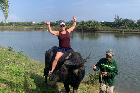 Hoi An:Funny Duck Farm Bike Tour& Buffalo Ride&Coffee Making Hoi An : Funny Duck Farm & Lantern Making without Pick up