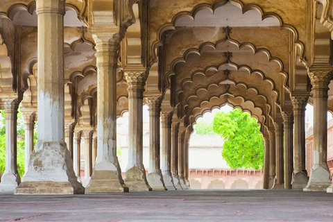 Depuis Delhi : visite du Taj Mahal et d&#039;Agra en train expressTrain de 2ème classe avec voiture et guide