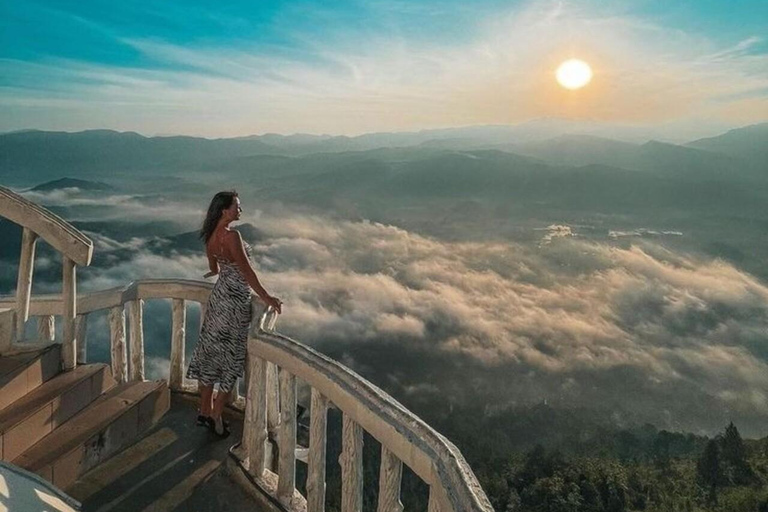 康提：兰博达瀑布和普纳瀑布，以及安布鲁瓦瓦天空塔日落康提：兰博达瀑布和普纳瀑布，以及安布卢瓦瓦天空塔日落之旅