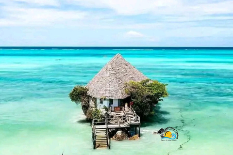 Zanzibar: Salaam Cave Turtles & Lunch at The Rock Restaurant Hotel Transfers within Southern region