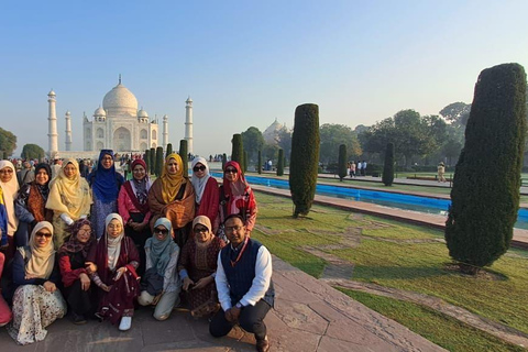 Agra: Heldags Agra sightseeingtur med guide och taxiAgra: Heldags stadsrundtur med guide och taxi