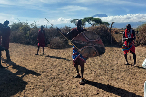 Red Elephants & Kilimanjaro Views: 3-day Tsavo East/Amboseli