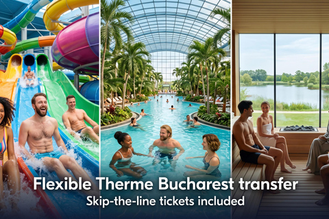 Bucharest: Therme Wellness Transfer - Skip-the-Line Ticket 12 HOURS Therme Bucharest Palm, Galaxy or Elysium & Transfer
