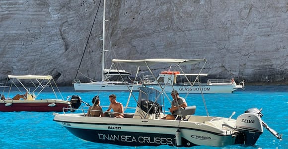 Zakynthos: Private Boat Cruise with Skipper or Self-Drive!