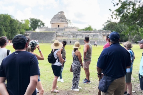 Cancun: Chichén Itzá, cenote Ik Kil & Valladolid met lunchOphalen vanuit Cancun