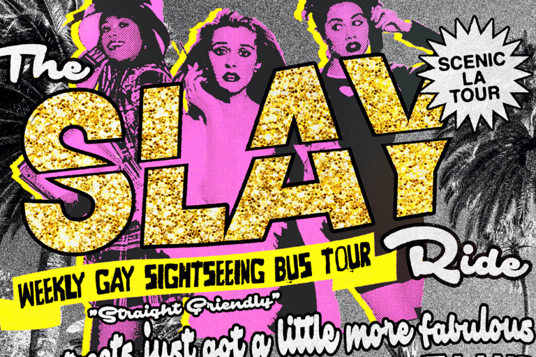 Los Angeles - Excursão turística gay em ônibus com bebidas alcoólicasLos Angeles - Excursão Turística Gay de Autocarro