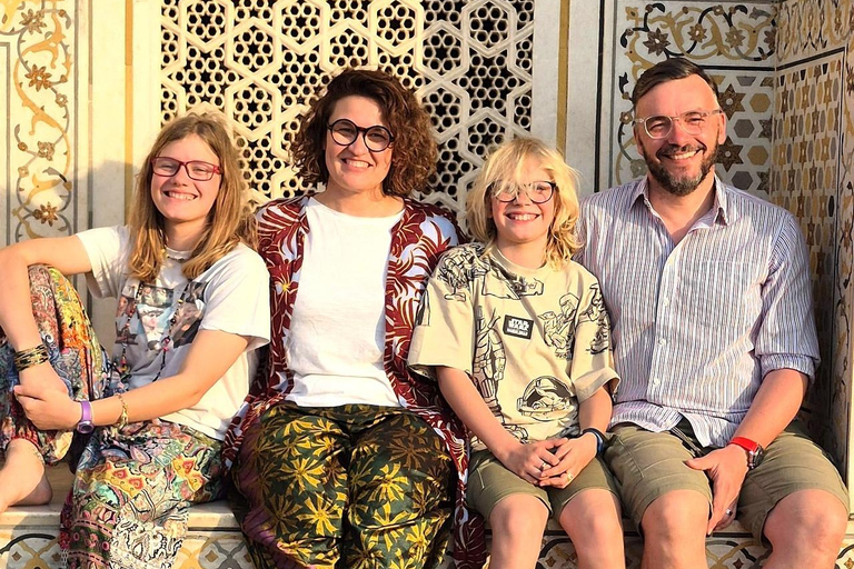 From Delhi: 2-Day Taj Mahal & Agra Overnight Private Tour Agra Tour: Car + Guide Only