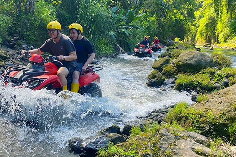 Ubud: Atv Ride In Jungle, Cave, Waterfall With Free Shuttle Tandem ATV Ride In Meeting Point Price