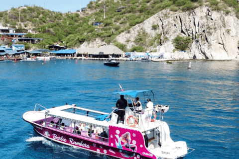 SANTA MARTA: BAY TOUR IN SPORT BOAT WITH OPEN BAR - 8 TO 10PM