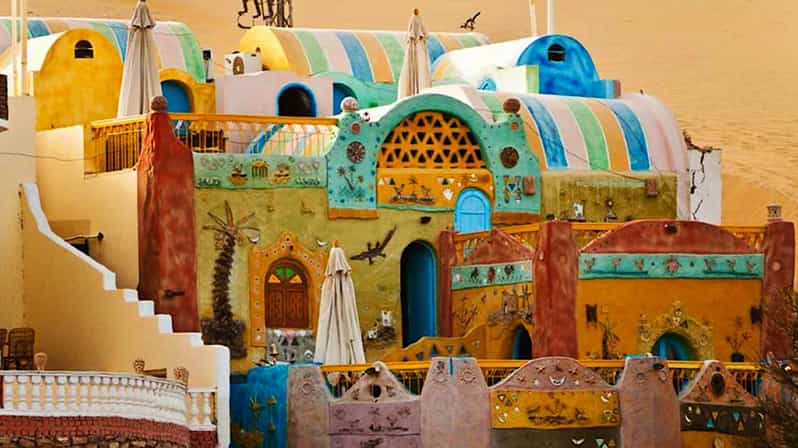 Aswan: Private Nile Boat Trip Soheil Island & Nubian Village