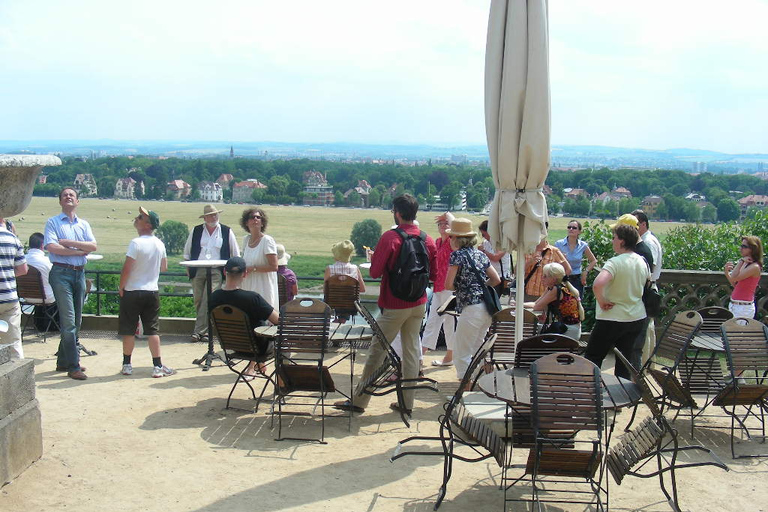 Visite à vélo de Dresde avec dégustation de vinsVisite à vélo du château et du vignoble de Dresde