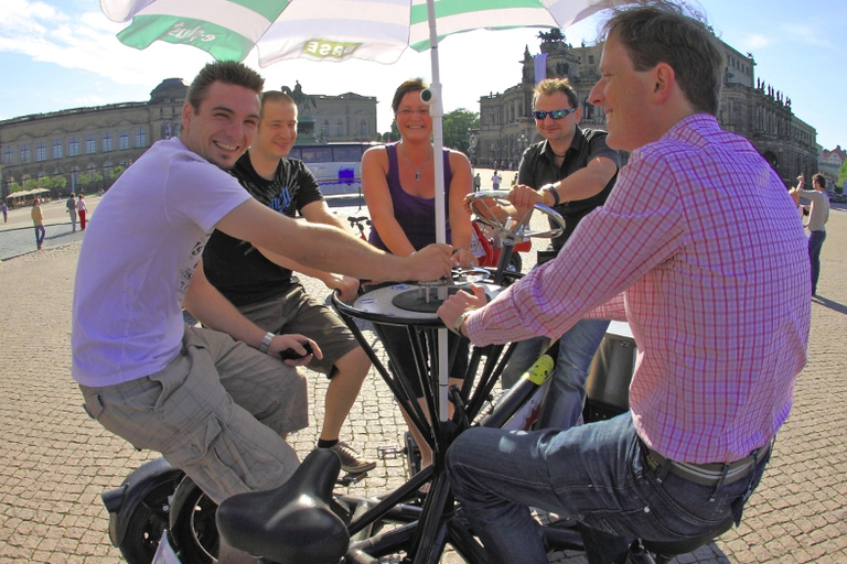 Visite à vélo de Dresde avec dégustation de vinsVisite à vélo du château et du vignoble de Dresde