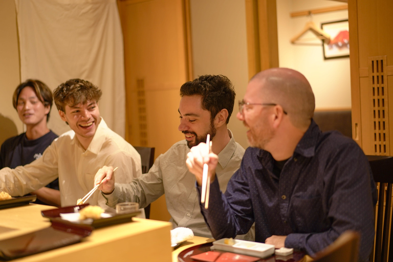 Hochwertiges Sushi &amp; Tempura-Essen in Ginza