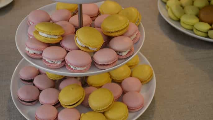 paris macarons class teatime and togo box