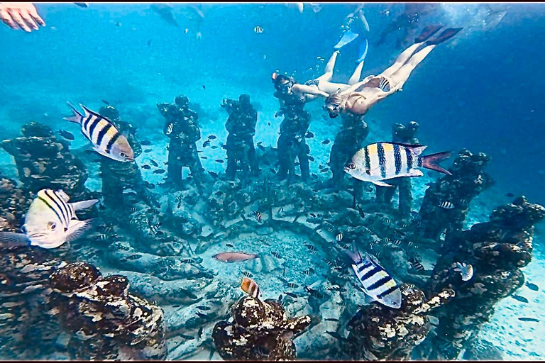 Gili Islands: 3-Island Snorkeling Tour with Turtles & Statue Flexible private 2 hours tour