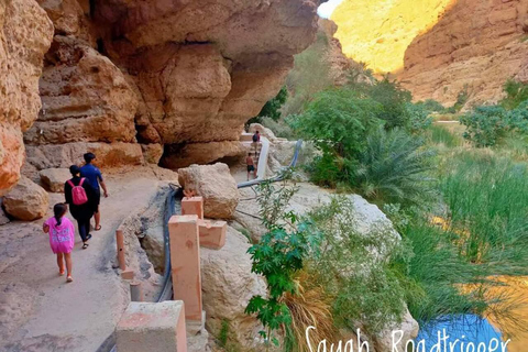 From Muscat: Wadi Shaab & Sur tour