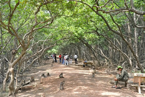 Von Ho Chi Minh Stadt aus: Tagestour zur Affeninsel Can Gio