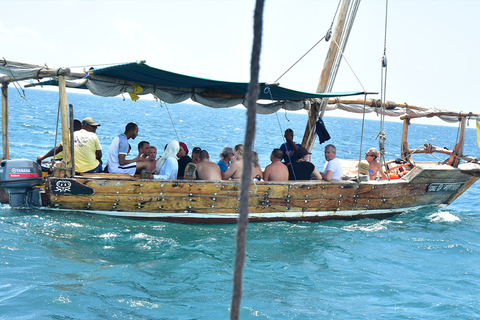 Safari Blue Tour Zanzibar – cały dzień z lunchem z owocami morza w formie bufetu