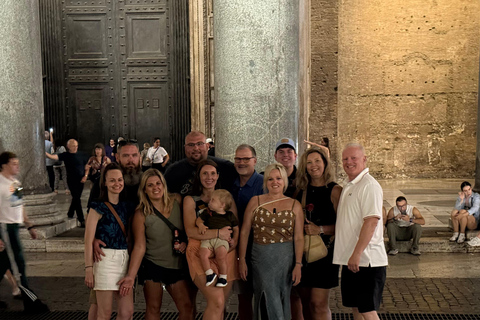 Rome by Night: Enchanting Golf Cart Tour with Wine, Cocktails, and History