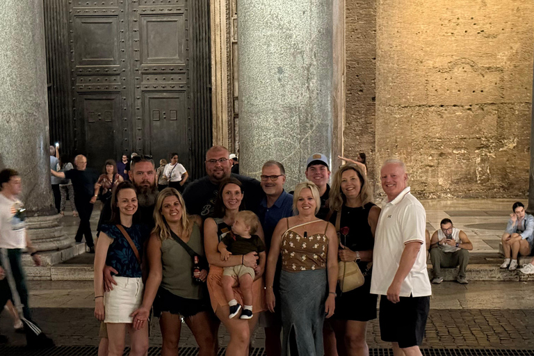 Rome by Night: Enchanting Golf Cart Tour with Wine, Cocktails, and History