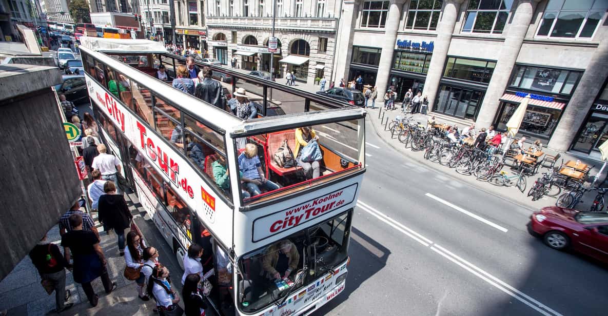 Cologne Hop-On Hop-Off Bus Tour and Boat Cruise