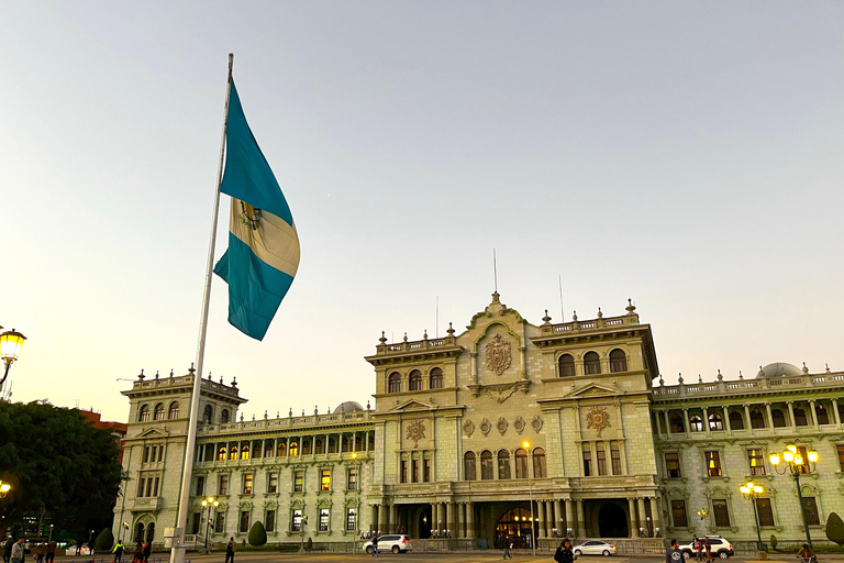 Città del Guatemala; tour a piedi