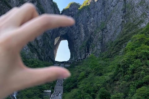Zhangjiajie: Tianmen Mountain Day and Night Ticket & Guide Map
