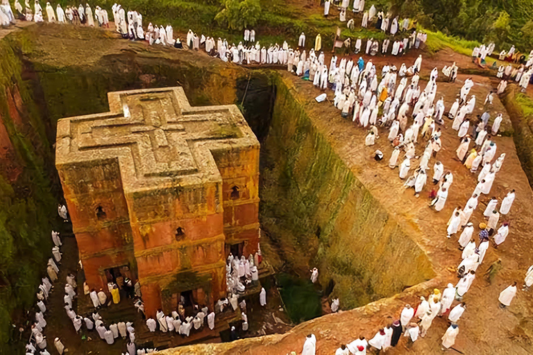 2-dniowa wycieczka po skalnych kościołach Lalibeli2-dniowa wycieczka do wykutych w skale kościołów w Lalibeli