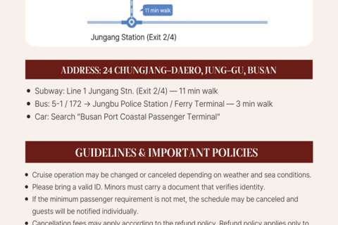 PanStar Busan Coastline Cruise & Sunset & Fireworks