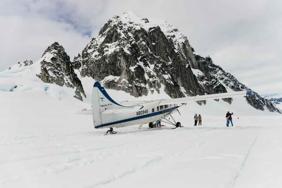 Talkeetna: Mountain Voyager mit optionaler Gletscherlandung. Foto: GetYourGuide