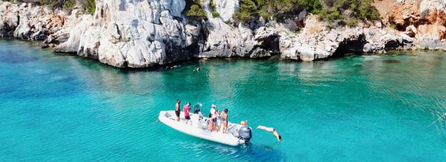 Alghero : tour en bateau avec plongée libre à Porto Conte et Capo Caccia