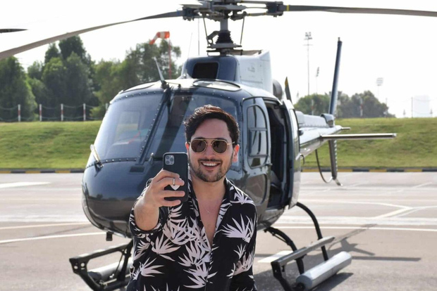 Dubai: 17-minütiger Hubschrauberrundflug über Palm Jumeirah