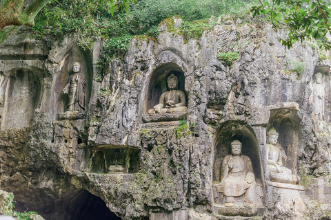 Hangzhou: Lingyin Temple and Feilai Peak Guided Tour 9:00 Session