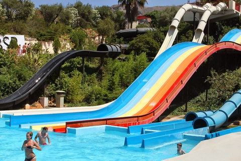 Von Chania oder Rethymno: Limnoupolis Water Park TripEintrittskarte für den Wasserpark mit Mittagessen - kein Hoteltransfer