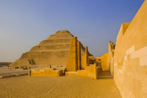 Cairo: Saqqara, Dahshur & Memphis Private Tour with Lunch