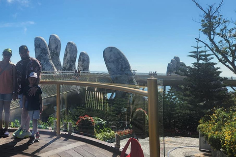 Tour Privado del Puente Dorado de las Colinas de Ba Na y la Tierra Sagrada de My Son