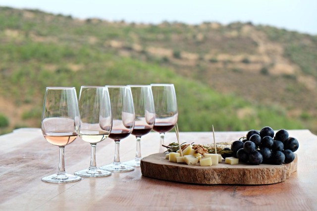Visit Santorini Small Group Tour of 3 Local Wineries in Kamari, Greece