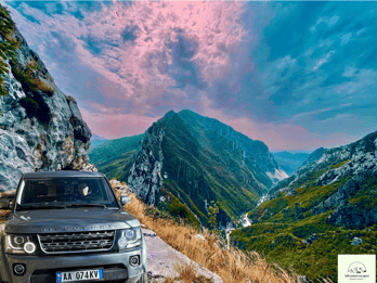 Depuis Tirana : Randonnée sur le mont Gamti et le lac Bovilla en Land Rover