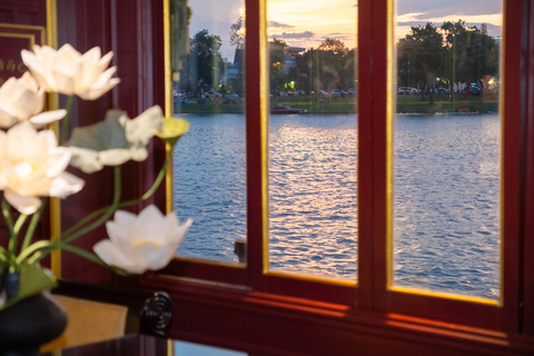 Hue Dining Tour by Dragon Boat Sunset Dining Cruise (Shared)