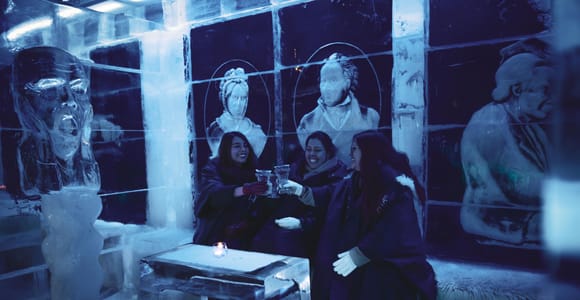 Bergen: Magic Ice Bar Entry Ticket with Welcome Drink
